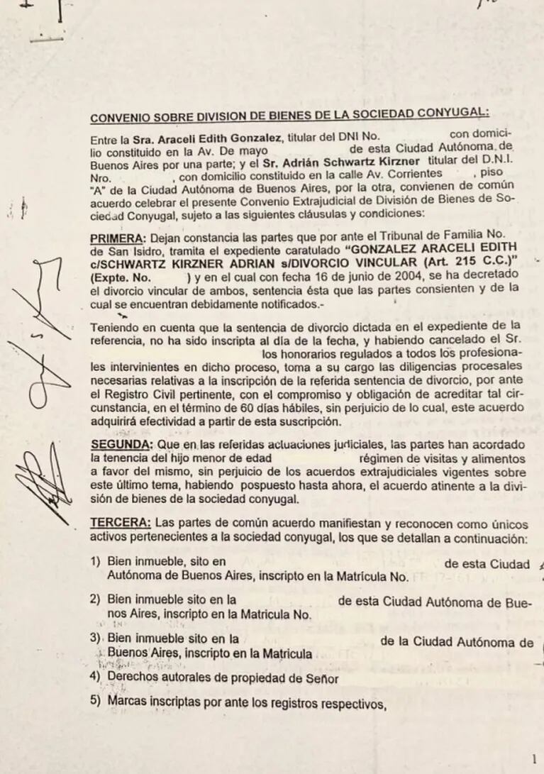 La respuesta de Adrián Suar a las acusaciones de Araceli González: "Cumplí con todas y cada una de mis obligaciones"