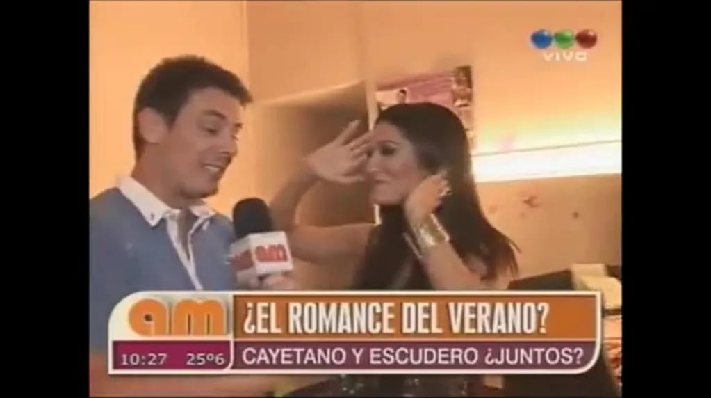 Silvina Escudero habló del rumor de romance con Cayetano