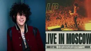 La cantante LP presentó Live in Moscow, su primer disco en vivo