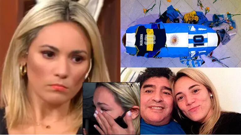 Fuertes posteos de Rocío Oliva luego de que le prohibieran entrar al velorio de Diego Maradona: No tapa el gran amor, contra los sentimientos nadie puede