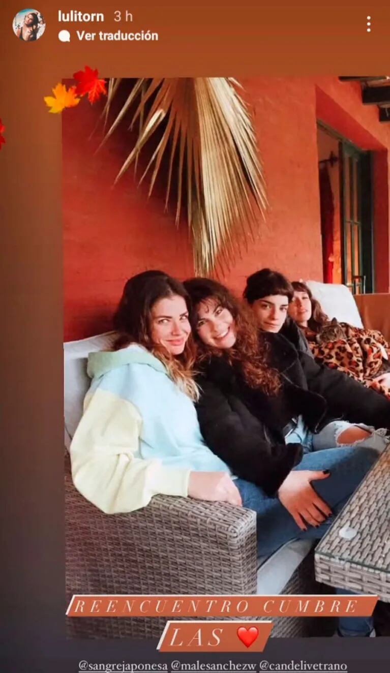China Suárez se refugia en sus amigas de ATAV en medio de su separación de Benjamín Vicuña: "Las amo"
