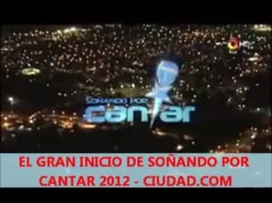 El gran arranque de Soñando por cantar 2012... y un divertido furcio de Mariano Iúdica