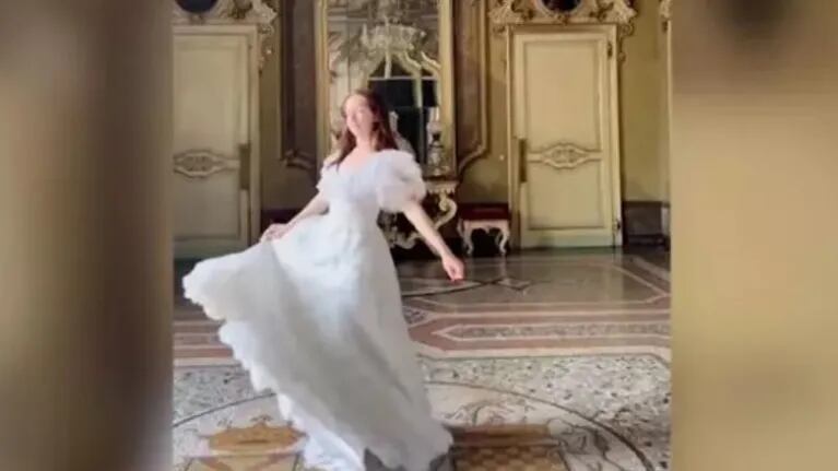 Esta joven vive como una auténtica princesa en un castillo italiano con más de 800 años de antigüedad