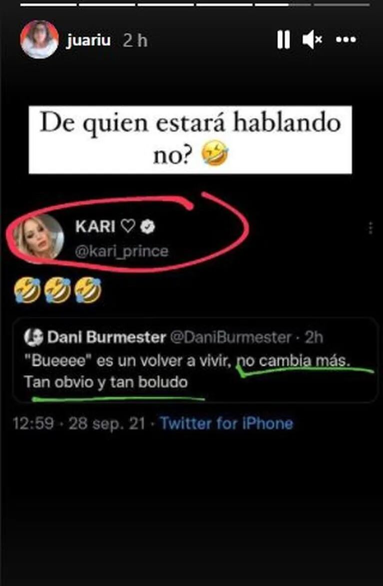 Picante reacción de Karina La Princesita tras el comentario que el Kun Agüero le dejó a Lali Espósito y después borró: "No cambia más"