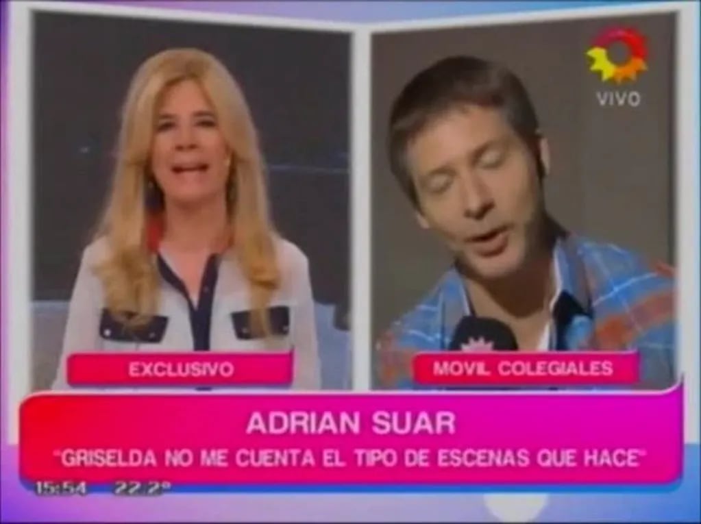 Adrián Suar en El Diario de Mariana: el video