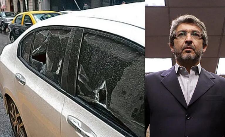 Ricardo Darín opinó del hombre que destrozó el auto a hachazos. (Fotos web)
