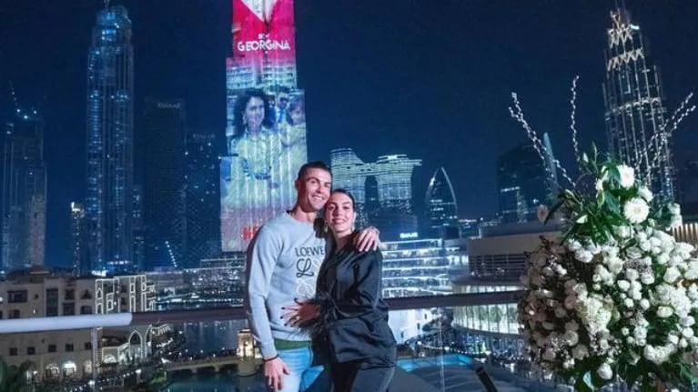 El espectacular regalo de Cristiano Ronaldo a Georgina Rodríguez en el rascacielos más alto del mundo