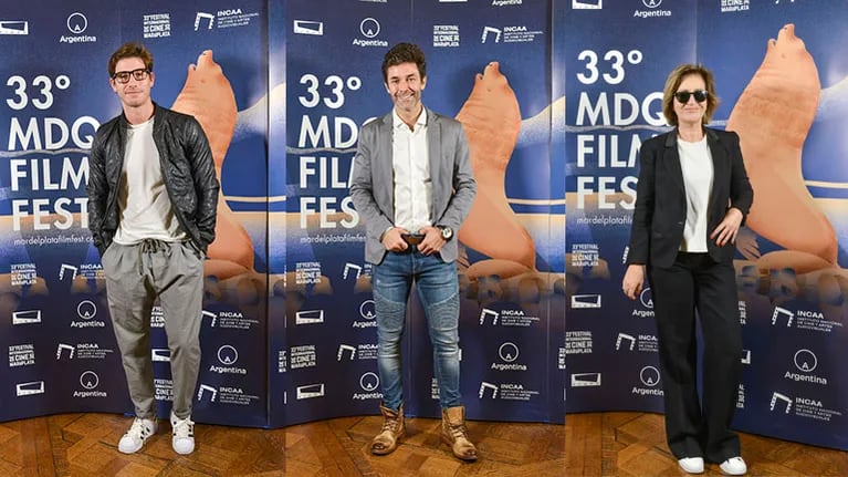 Cumbre de actores en la presentación de la programación del Festival de Cine de Mar del Plata