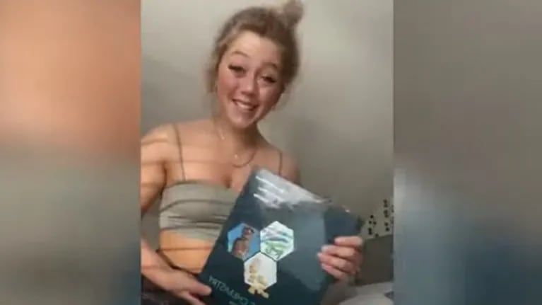 El vídeo de esta joven que rompió una de las paredes de su cuarto lanzando un libro se ha hecho viral en TikTok