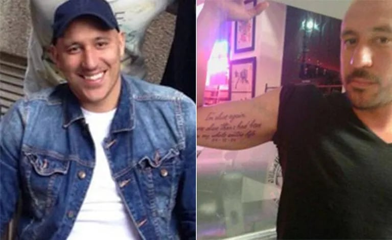 Jonás Gutiérrez se hizo un significativo tatuaje, tras vencer al cáncer (Foto: Twitter)
