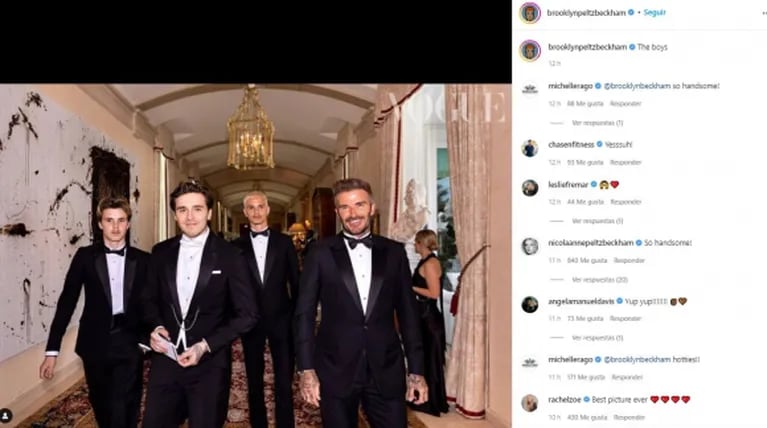 La lujosa boda de Brooklyn Beckham, el hijo mayor de David y Victoria, y Nicola Peltz: costó tres millones de dólares