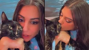 Rosina Beltrán de Gran Hermano 2023 se reencontró con su gatita Mágica, tras cuatro meses sin verla: video