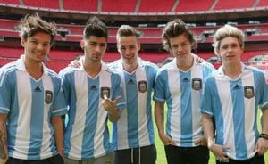 One Direction en su visita a Argentina. (Foto: web)