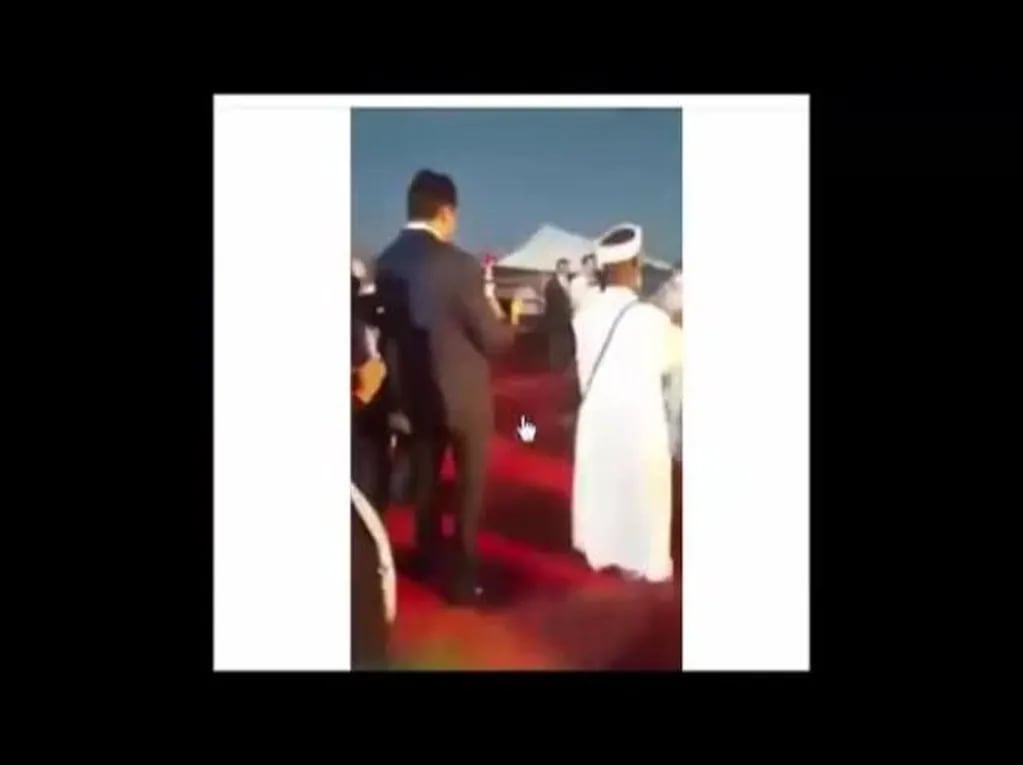 El baile de Diego Maradona en Marruecos