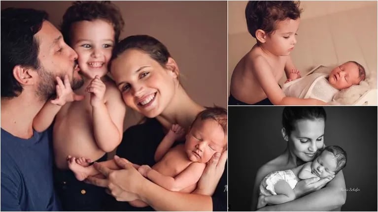 ¡Lluvia de corazones! Las fotos súper tiernas de Germán Paoloski y Sabrina Garciarena con sus hijos: "Mis amores" Foto: Instagram