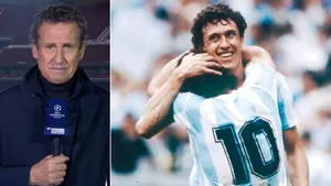 El llanto incontenible de Jorge Valdano por la muerte de Diego Maradona, su compañero del Mundial 86