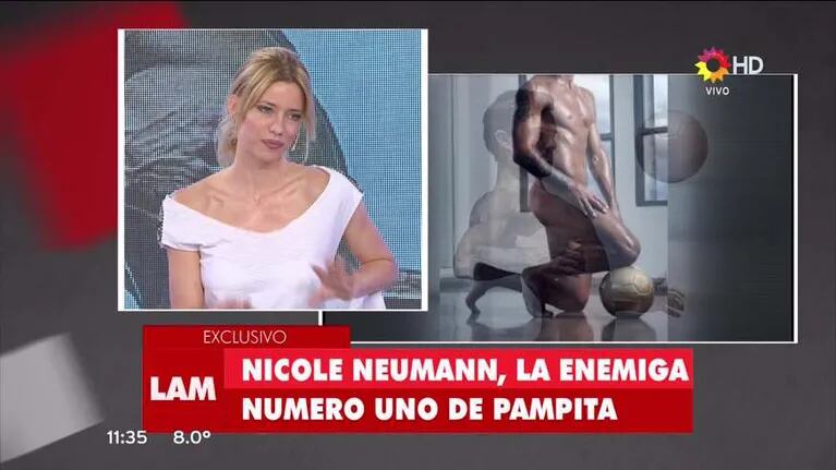 Nicole Neumann reveló el motivo de su pelea con Pampita y los supuestos codazos en plena pasarela