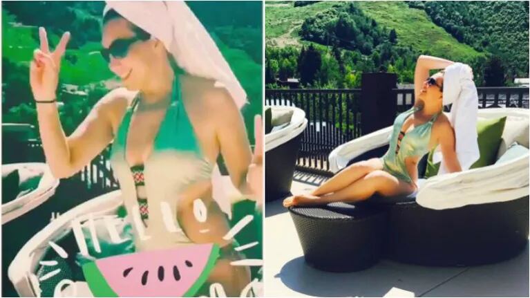 Thalía lució sus curvas en una trikini y le llovieron críticas: el motivo y la reacción de sus fans