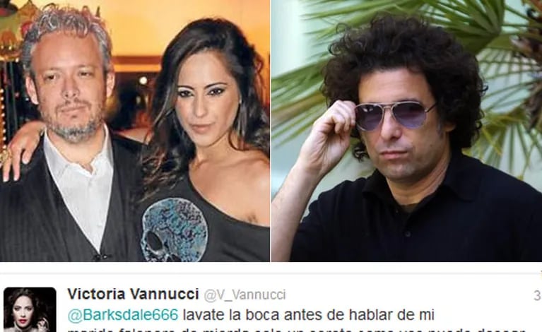 Victoria Vannucci respondió con furia a los escandalosos tweets de Calamaro. (Foto: archivo Web)