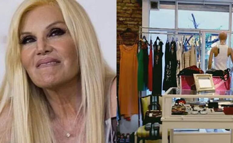 ¿Susana Giménez vende su ropa en una feria americana? (Fotos: Web). 
