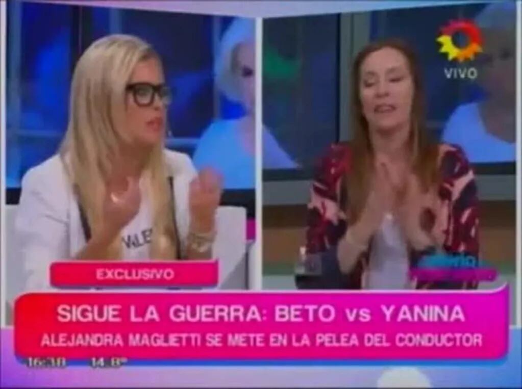 La pelea de Alejandra Maglietti y Analía Franchín en El Diario de Mariana