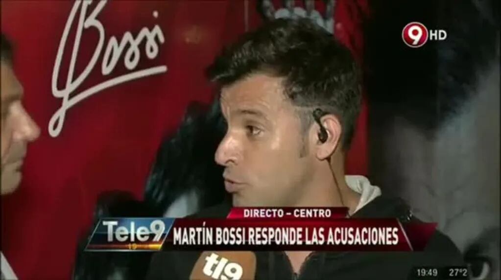 Martín Bossi es acusado por una exempleada por malos tratos