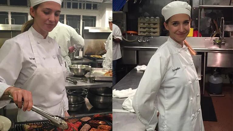 Soledad Fandiño recordó con nostalgia su pasado de chef en Nueva York.