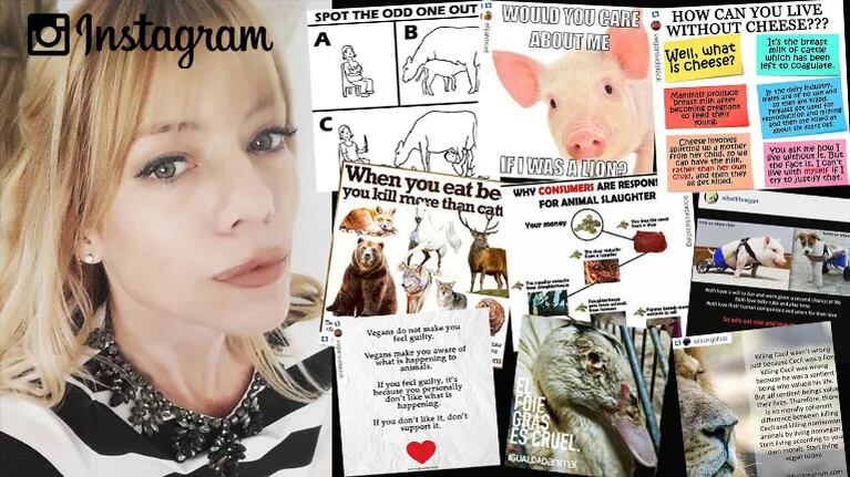 La fervorosa cruzada 2.0 de Nicole por el veganismo. (Foto: Instagram)