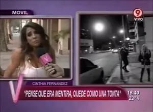 Cinthia Fernández lloró en público y Victoria Santos dio la cara