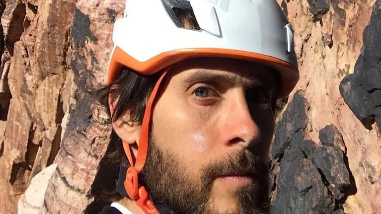 Jared Leto casi muere mientras escalaba: la tenebrosa foto que compartió en Twitter