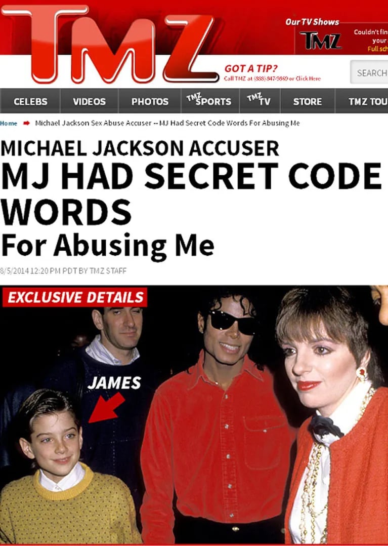 Acusan a Michael Jackson de abuso sexual… ¡a 5 años de su muerte! (Foto: TMZ.com)