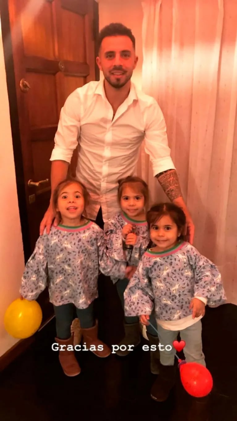 Defederico celebró su cumple con sus hijas tras el conflicto con Cinthia: el mensaje de amor de su nueva novia