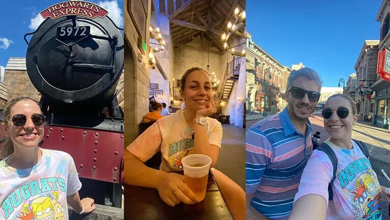 Maite Peñoñori compartió divertidas fotos de sus vacaciones en Orlando.