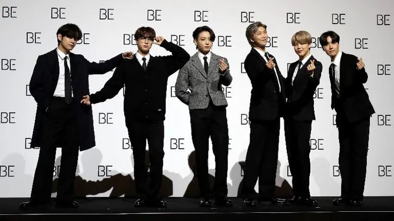 El nuevo álbum de BTS atrae a millones de fans pocas horas después de su lanzamiento. Foto: AP.