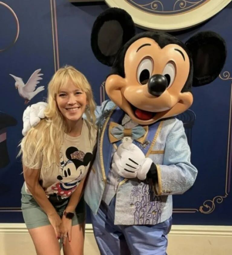 Luisana Lopilato y Michael Bublé se mostraron muy tiernos con su hija Cielo en Disney
