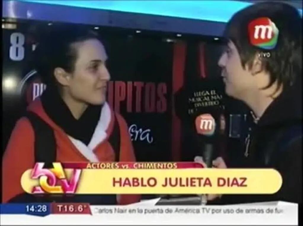 Julieta Díaz argumentó su crítica a la prensa de chimentos