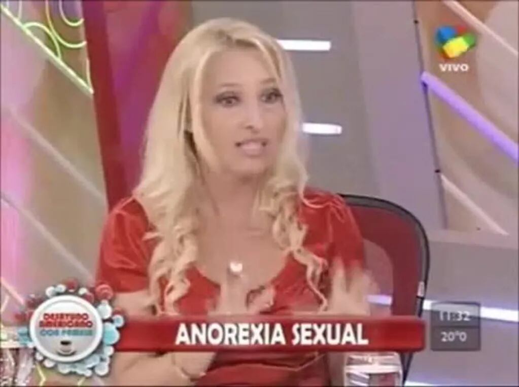 Eugenia Lemos aseguró que padeció anorexia sexual