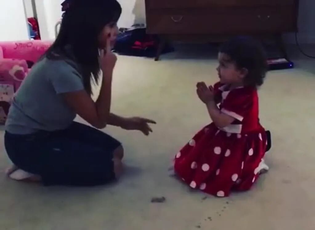 El tierno video de Lali Espósito cantando y bailando con la hija de Pedro y Paula Chaves