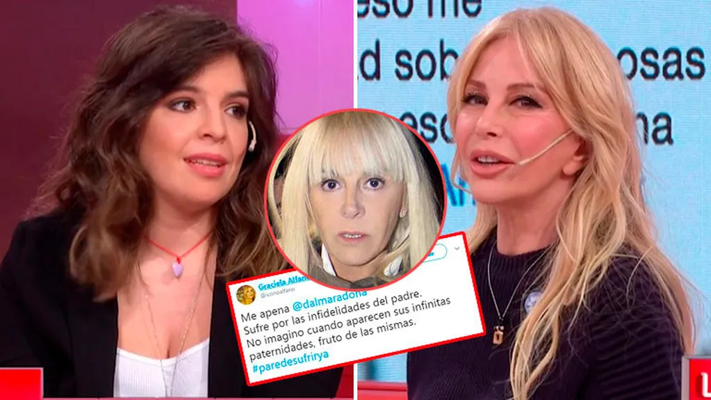 Graciela Alfano justificó sus picantísimas respuestas a Dalma Maradona en Twitter 
