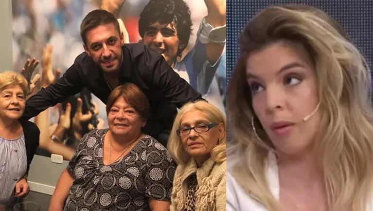 Fuerte respuesta de Dalma Maradona a sus tías tras sus críticas
