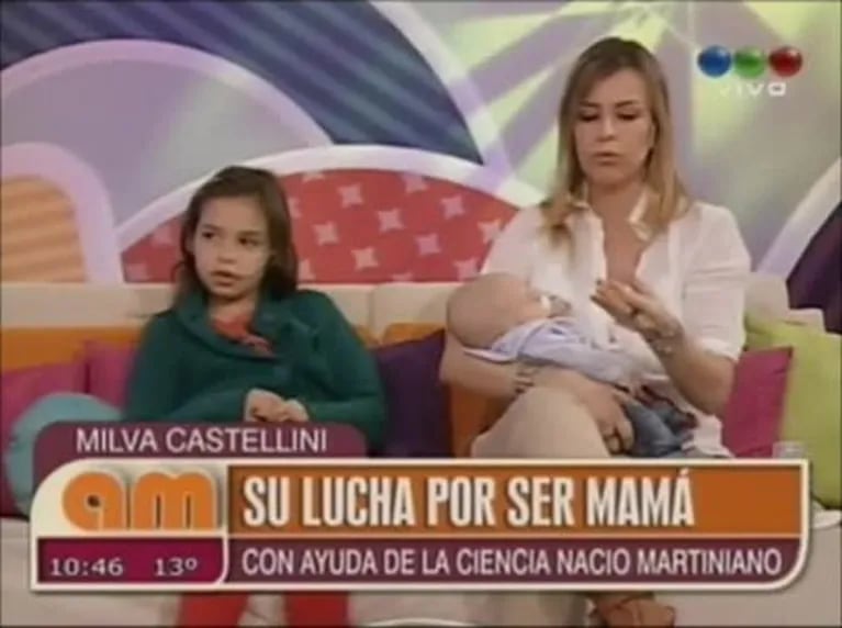 El emocionante docu reality de Milva Castellini sobre su lucha por ser mamá