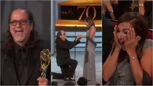 El director Glenn Weiss le pidió matrimonio en vivo a su novia en los Premios Emmy