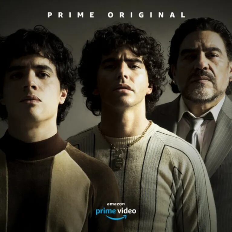La primera imagen de la serie de Maradona: Nicolás Goldschmidt, Nazareno Casero y Juan Palomino harán de Diego