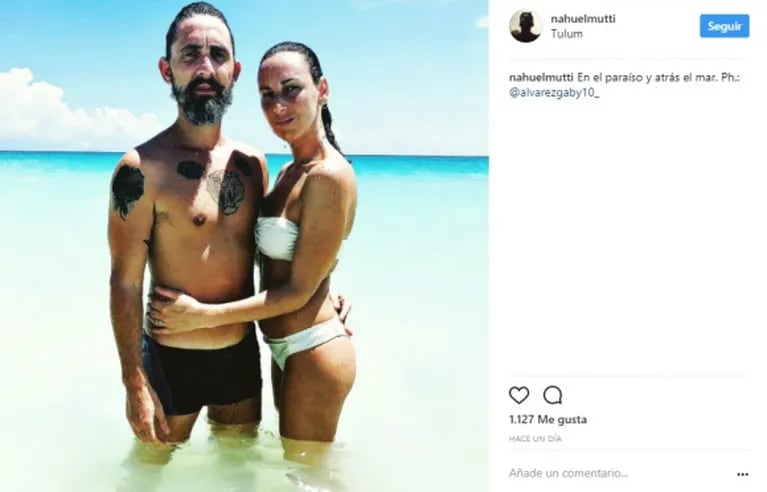 Nahuel Mutti, vacaciones románticas con Catarina Spinetta en México... ¡y yoga desnudo! 