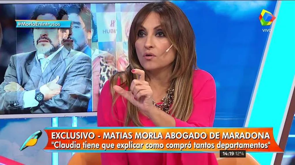 Matías Morla habló en Intrusos: las bromas de Gianinna Maradona