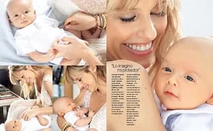 Mariana Fabbiani presentó a su bebé: "Matilda cambió mi vida y hoy Máximo la completa".