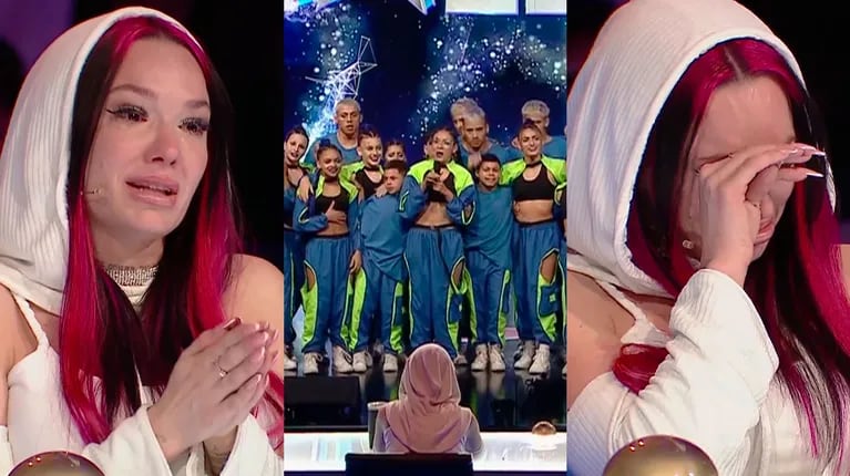 El llanto de La Joaqui al ver una emocionante actuación en Got Talent Argentina