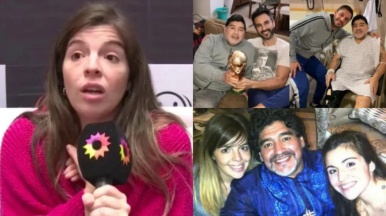 Fuerte defensa de Dalma sobre la internación de Diego Maradona: "Se armó el quilombo cuando Gianinna se lo quiso llevar a su casa"
