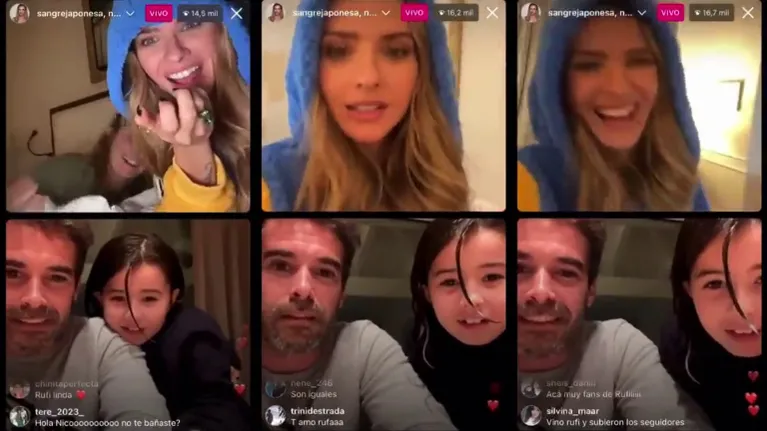 China Suárez intercatuó con Nico Cabré en un vivo de Instagram: "Preguntan si estás en pareja"