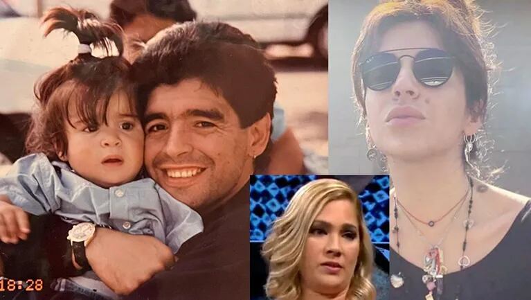 Fuertísima carta de Gianinna Maradona a Diego tras la llegada de Mavys Álvarez a Argentina.
